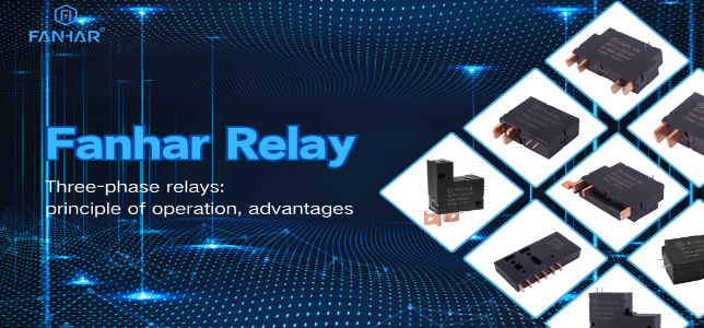 Three-phase relays: principle of operation, advantages